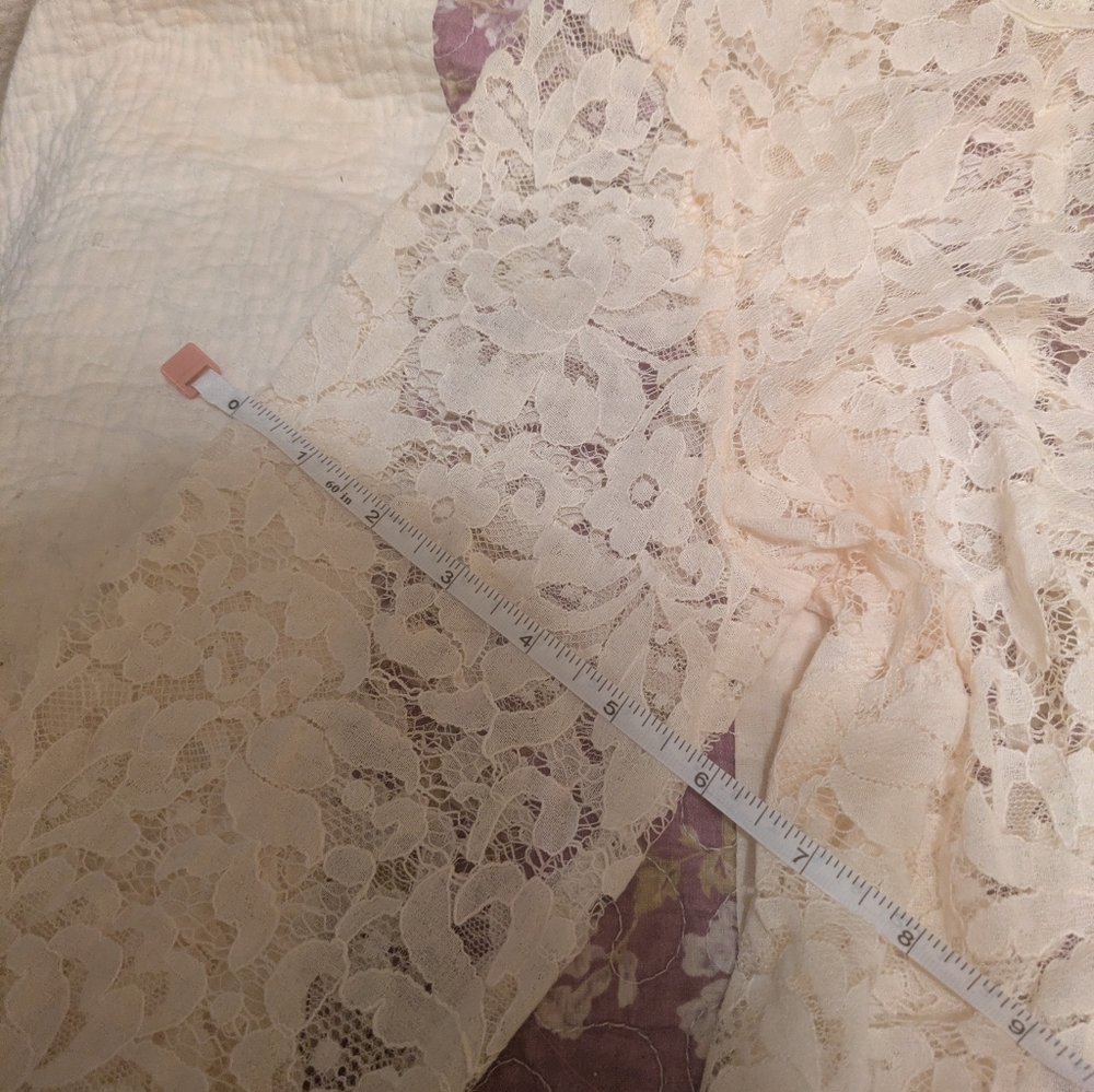 Free People Boho Festival Lace Tunic - Ivory - Small - Like New - Picture 9 of 11